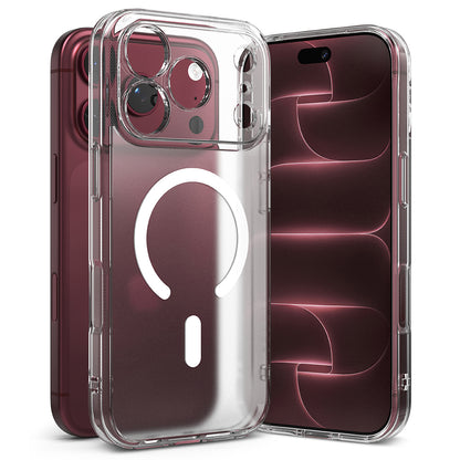 Калъф MagSafe за Apple iPhone 18 Pro Max / 17 Pro Max, Ringke, Fusion, матов прозрачен
