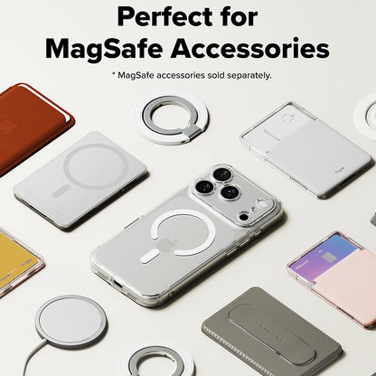 Калъф MagSafe за Apple iPhone 18 Pro Max / 17 Pro Max, Ringke, Fusion, матов прозрачен
