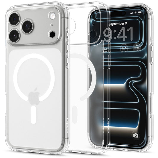 MagSafe Case for Apple iPhone 18 Pro Max / 17 Pro Max, Spigen, Ultra Hybrid, Satin White ACS12124