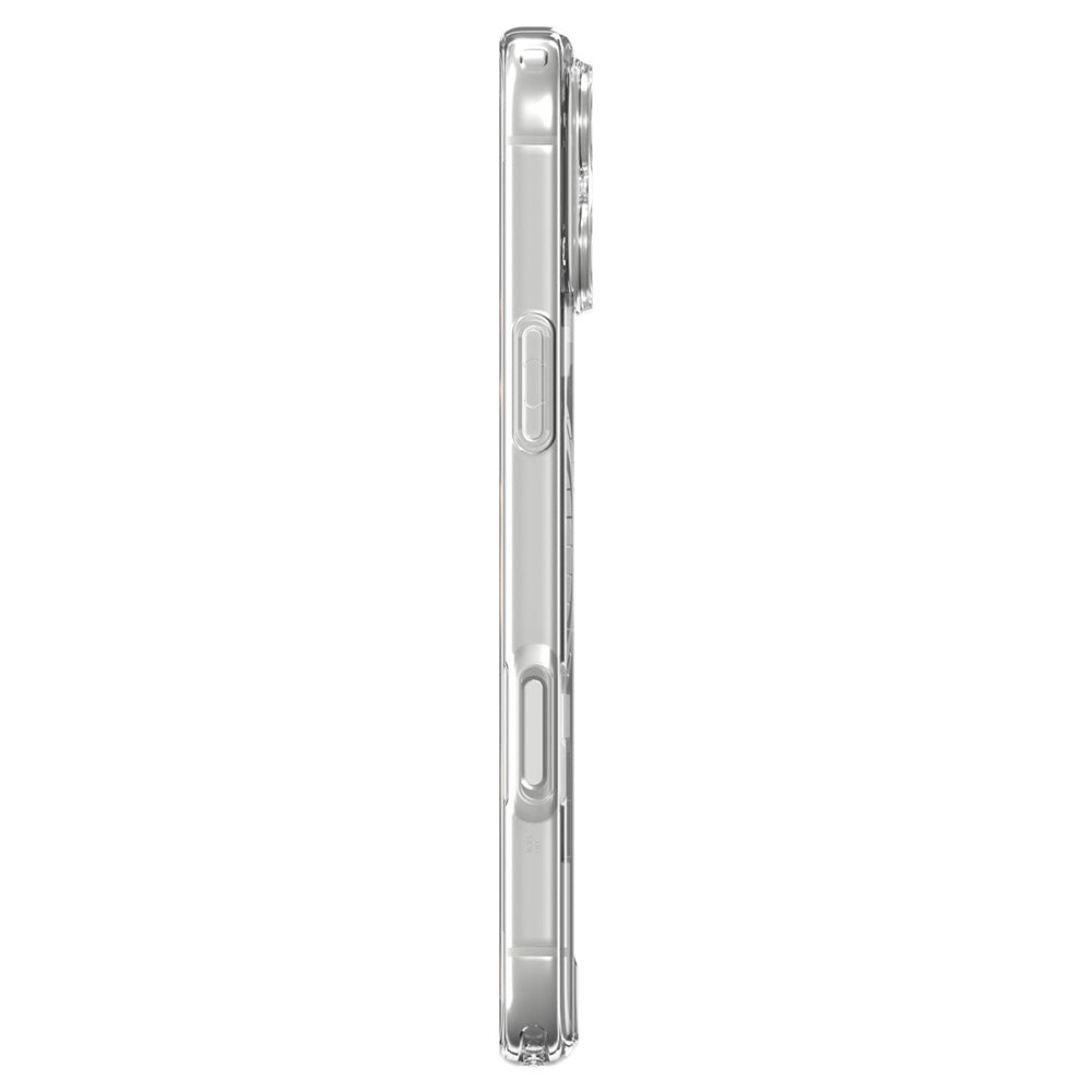 Калъф MagSafe за Apple iPhone 18 Pro Max / 17 Pro Max, Spigen, Ultra Hybrid, Прозрачен Оранжев ACS12122