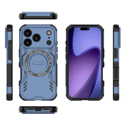 Калъф MagSafe за Apple iPhone 18 Pro Max / 17 Pro Max, Techsuit, ArmorMag, Син