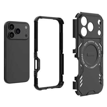 Калъф MagSafe за Apple iPhone 18 Pro Max / 17 Pro Max, Techsuit, ArmorMag, Черен