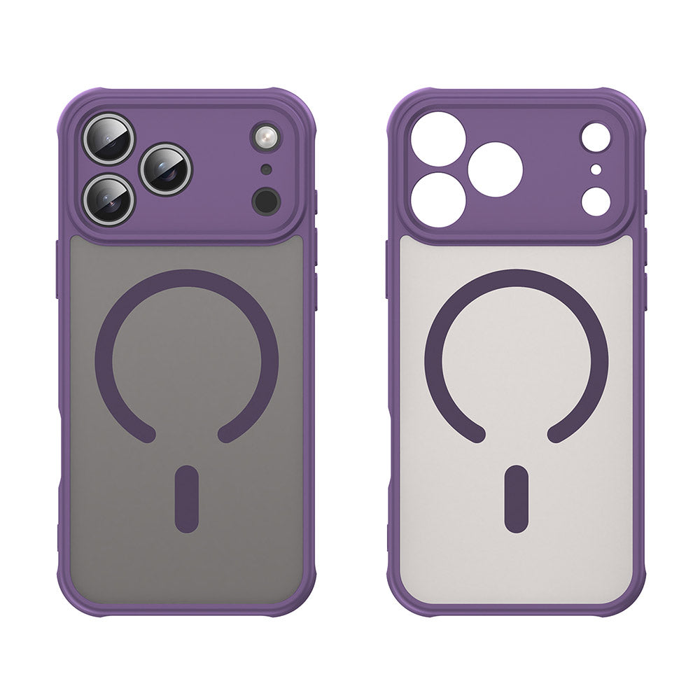 Калъф MagSafe за Apple iPhone 18 Pro Max / 17 Pro Max, Techsuit, HaloFrost II, Лилав