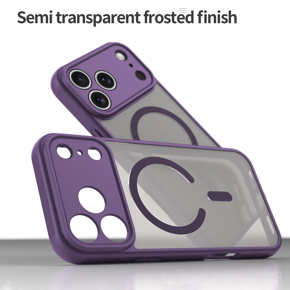 Калъф MagSafe за Apple iPhone 18 Pro Max / 17 Pro Max, Techsuit, HaloFrost II, Лилав