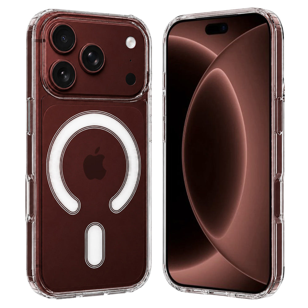 Калъф MagSafe за Apple iPhone 18 Pro Max / 17 Pro Max, Techsuit, Pro, Прозрачен