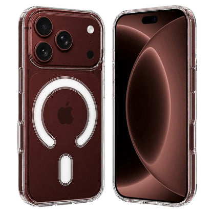 Калъф MagSafe за Apple iPhone 18 Pro Max / 17 Pro Max, Techsuit, Pro, Прозрачен