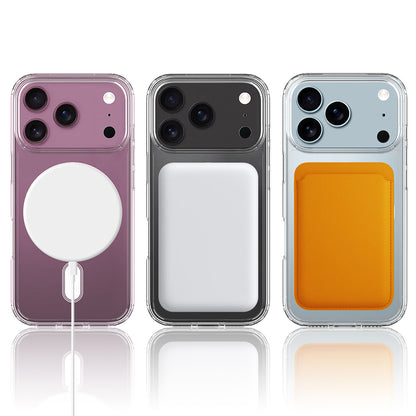 Калъф MagSafe за Apple iPhone 18 Pro Max / 17 Pro Max, Techsuit, Pro, Прозрачен