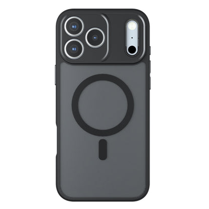 Калъф MagSafe за Apple iPhone 18 Pro Max / 17 Pro Max, Techsuit, PureFrost, Черен сатен