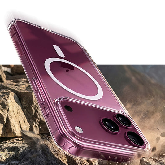 MagSafe калъф за Apple iPhone 18 Pro Max / 17 Pro Max, Torras, Guardian, Прозрачен