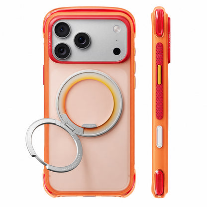 Калъф MagSafe за Apple iPhone 18 Pro Max / 17 Pro Max, Torras, O3 Air Core, Оранжев