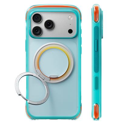 Калъф MagSafe за Apple iPhone 18 Pro Max / 17 Pro Max, Torras, O3 Air Core, Тюркоаз