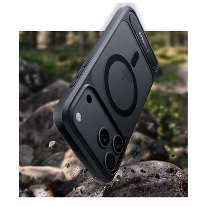 Калъф MagSafe за Apple iPhone 18 Pro Max / 17 Pro Max, Torras, Ostand L1 Guardian, Черен