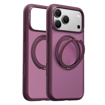 Калъф MagSafe за Apple iPhone 18 Pro Max / 17 Pro Max, Torras, Ostand O1 Guardian, Лилав