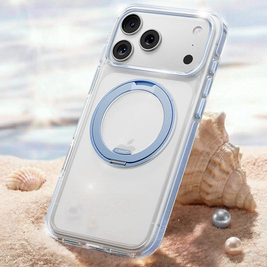 MagSafe калъф за Apple iPhone 18 Pro Max / 17 Pro Max, Torras, Ostand O3 Light, Син