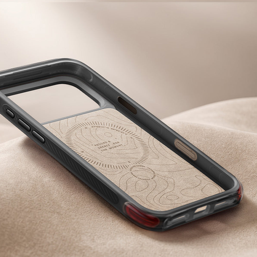 Калъф MagSafe за Apple iPhone 18 Pro Max / 17 Pro Max, Torras, Ostand Q3 Air Pro, Черен