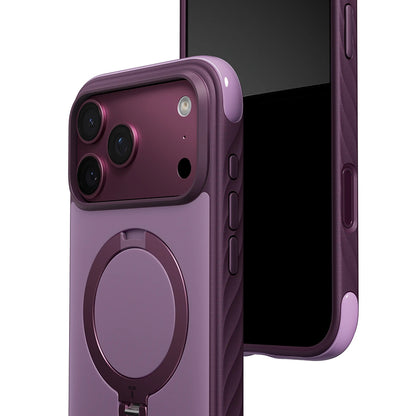 MagSafe калъф за Apple iPhone 18 Pro Max / 17 Pro Max, Torras, Ostand Q3 Rugged, бял