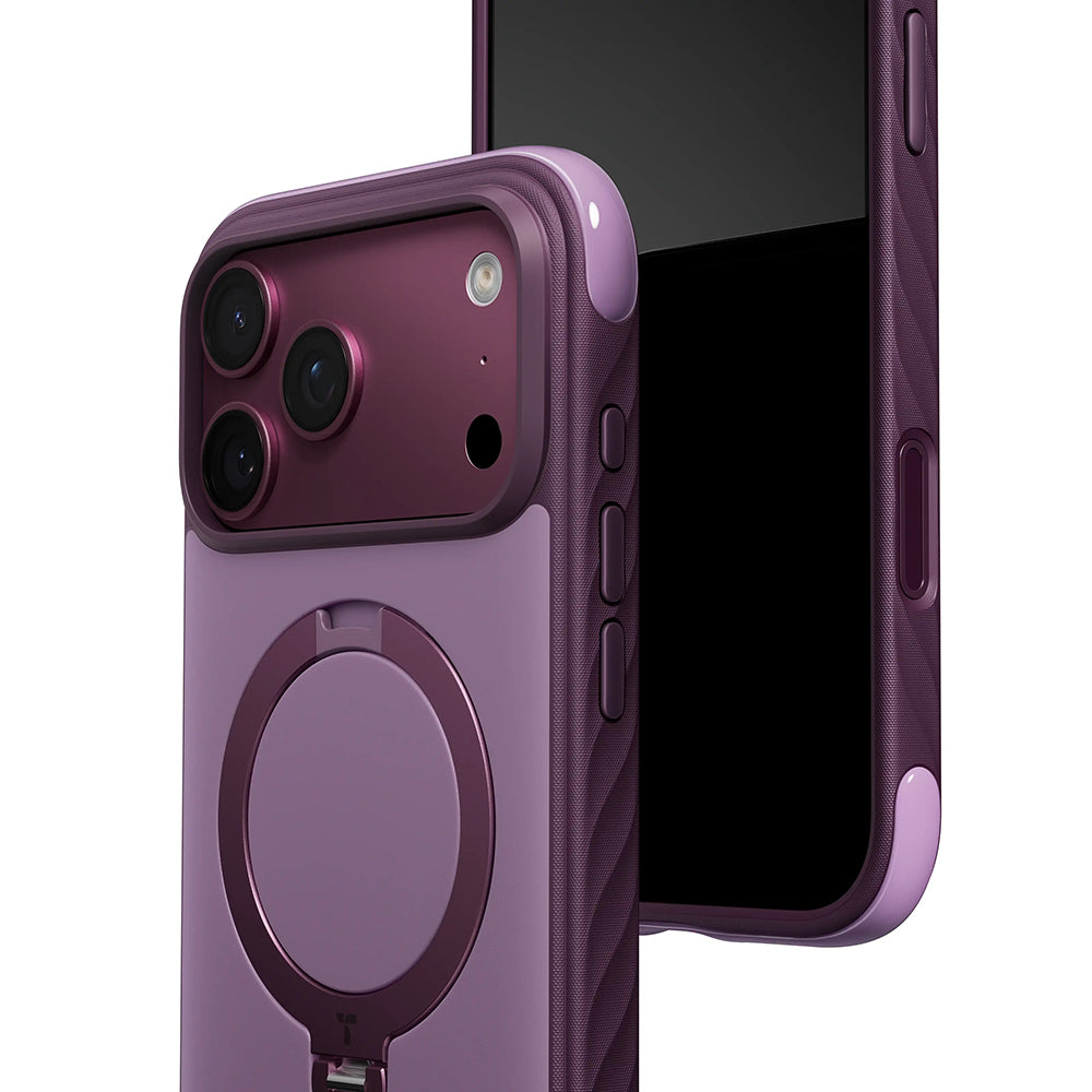 Калъф MagSafe за Apple iPhone 18 Pro Max / 17 Pro Max, Torras, Ostand Q3 Rugged, Син