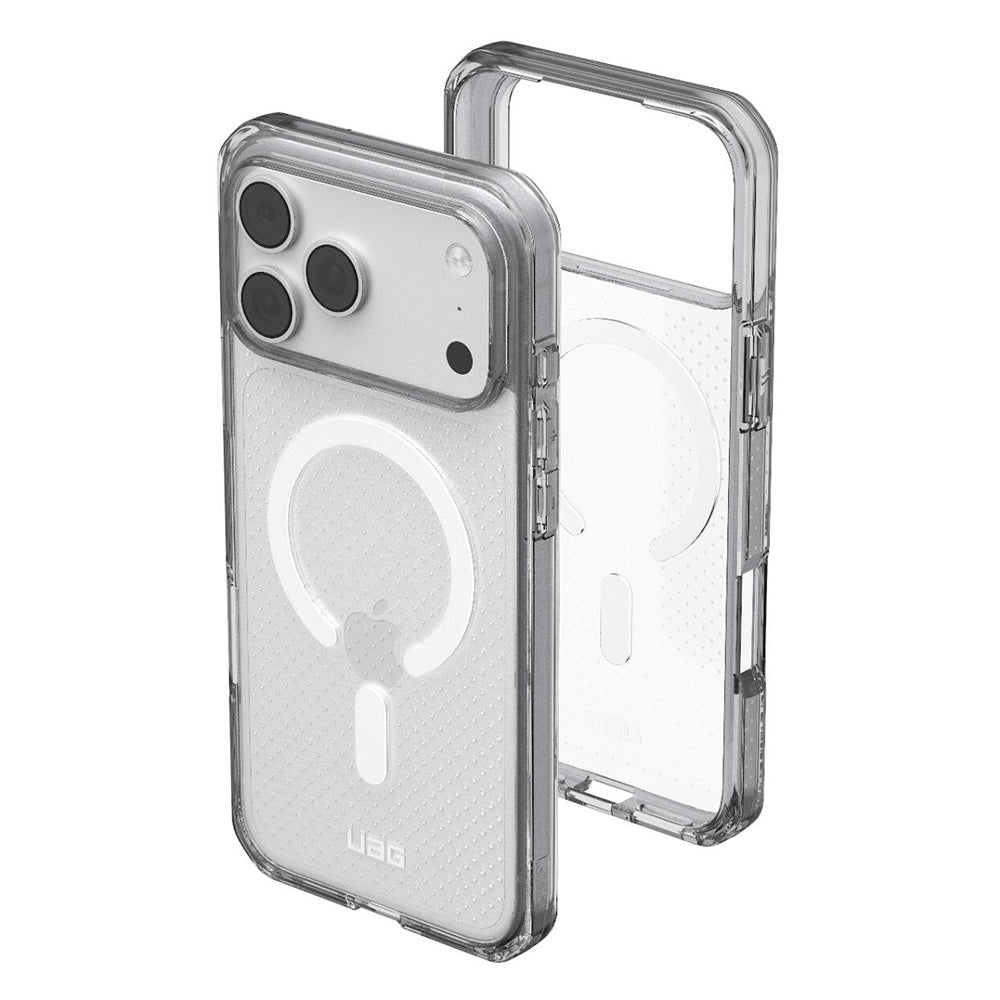 MagSafe Case for Apple iPhone 18 Pro Max / 17 Pro Max, Urban Armor Gear, Dot, Silver