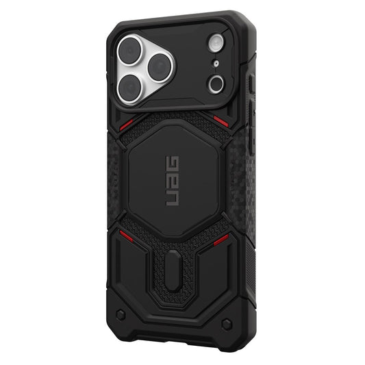 Калъф MagSafe за Apple iPhone 18 Pro Max / 17 Pro Max, Urban Armor Gear Kevlar, Monarch Pro, Черен