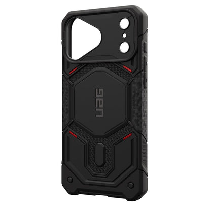 Калъф MagSafe за Apple iPhone 18 Pro Max / 17 Pro Max, Urban Armor Gear Kevlar, Monarch Pro, Черен