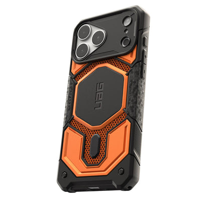 MagSafe Case for Apple iPhone 18 Pro Max / 17 Pro Max, Urban Armor Gear, Monarch Pro Kevlar, Orange