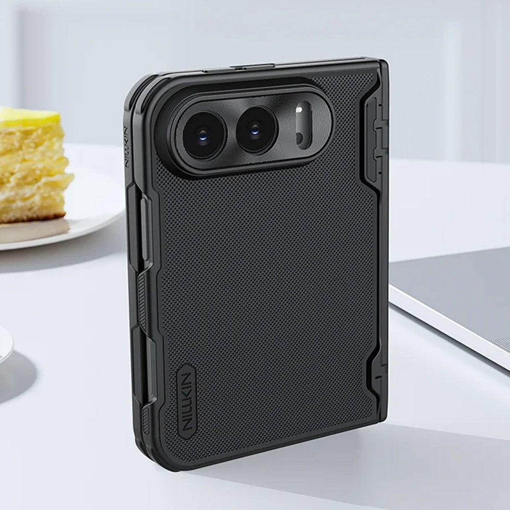 MagSafe Case for Apple iPhone Duo, Nillkin, Super Frosted Shield, Satin Black
