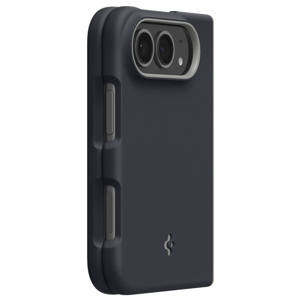 Калъф MagSafe за Apple iPhone Duo, Spigen, Nano Pop, черен ACS11687