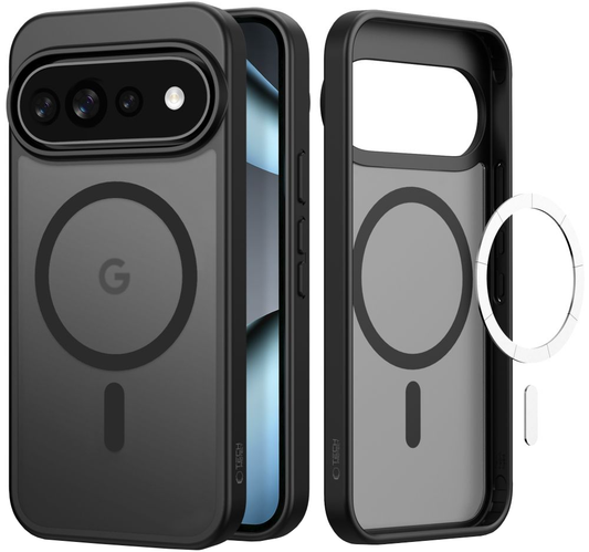 Калъф MagSafe за Google Pixel 11 Pro / 11 / 10 Pro / 10 / 9, Tech-Protect, Magmat, Матиран Черен