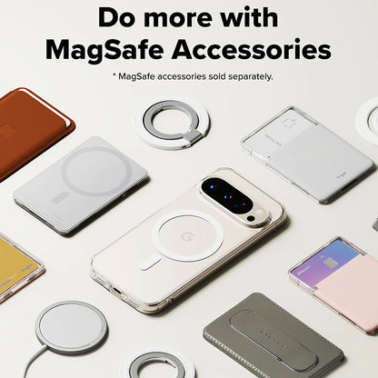 Калъф MagSafe за Google Pixel 10 Pro / 10, Ringke, Fusion, Прозрачен