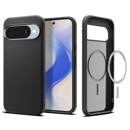 Калъф MagSafe за Google Pixel 10 Pro / 10, Spigen, Liquid Air, Матиран Черен ACS09695