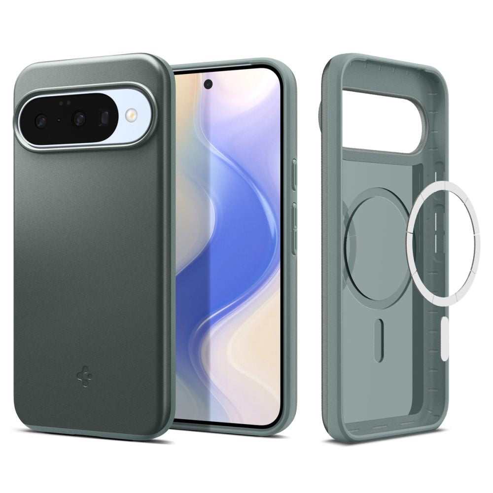 Калъф MagSafe за Google Pixel 10 Pro / 10, Spigen, Thin Fit, Зелен ACS09701