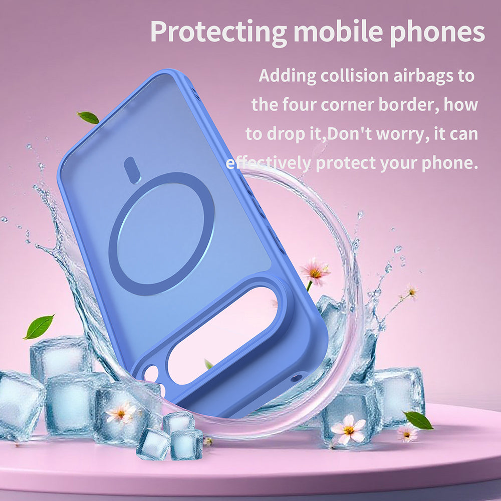 Калъф MagSafe за Google Pixel 10 Pro, Techsuit, HaloFrost II, Син