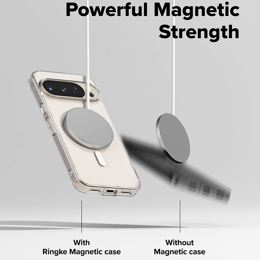 Калъф MagSafe за Google Pixel 10 Pro XL, Ringke, Fusion, Прозрачен