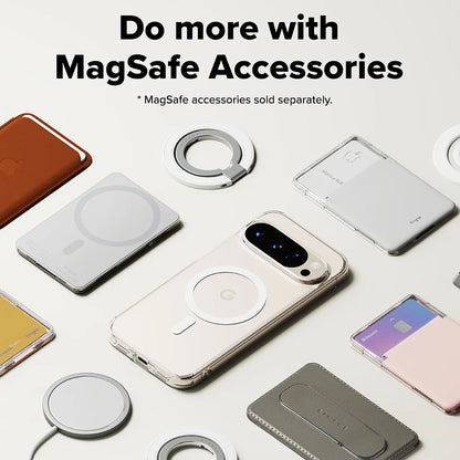 Калъф MagSafe за Google Pixel 10 Pro XL, Ringke, Fusion, Прозрачен