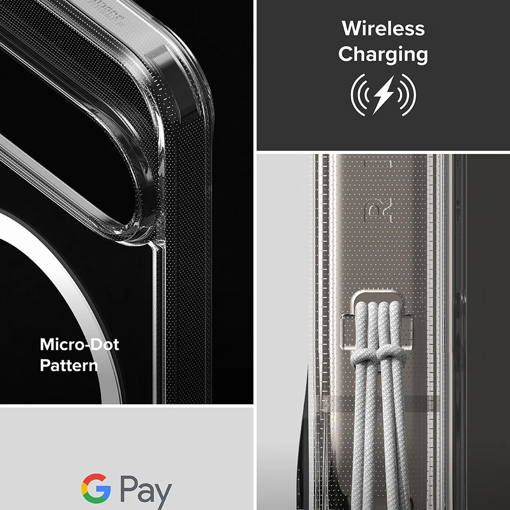 Калъф MagSafe за Google Pixel 10 Pro XL, Ringke, Fusion, Прозрачен