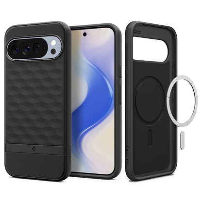 Калъф MagSafe за Google Pixel 10 Pro XL, Spigen, Caseology Parallax, Матово черен ACS09731