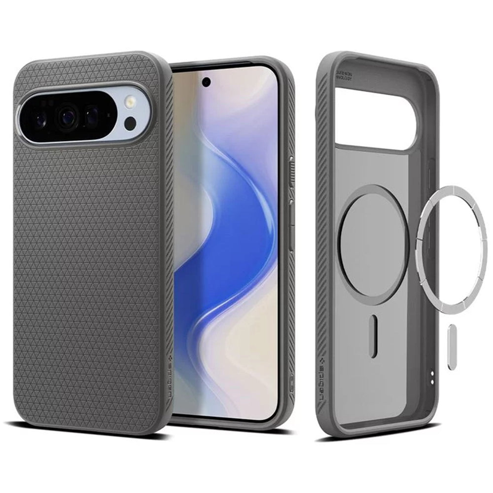 Калъф MagSafe за Google Pixel 10 Pro XL, Spigen, Liquid Air, Сив ACS09720