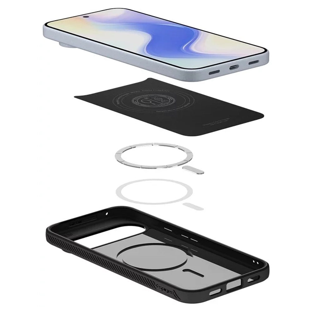 Калъф MagSafe за Google Pixel 10 Pro XL, Spigen, Liquid Air, Матово черен ACS09718
