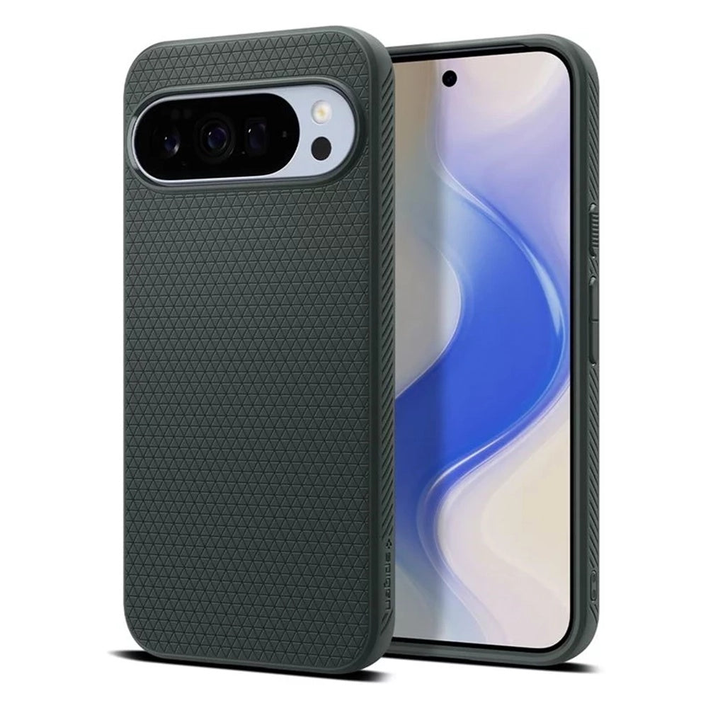 Калъф MagSafe за Google Pixel 10 Pro XL, Spigen, Liquid Air, зелен ACS09719