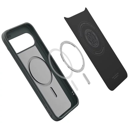 Калъф MagSafe за Google Pixel 10 Pro XL, Spigen, Liquid Air, зелен ACS09719