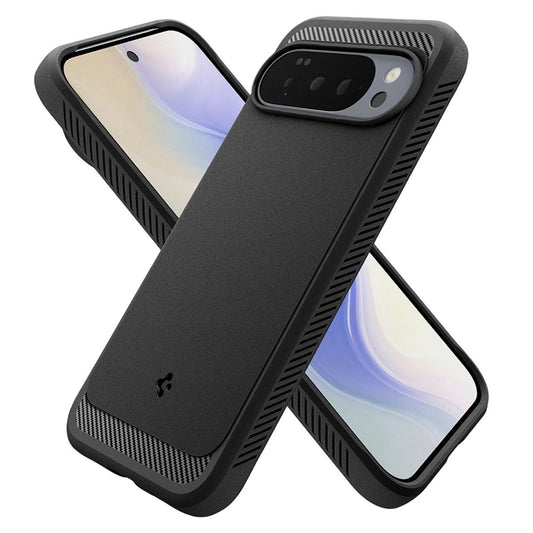 Калъф MagSafe за Google Pixel 10 Pro XL, Spigen, Rugged Armor, Матово черен ACS09721