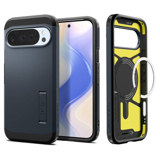 Калъф MagSafe за Google Pixel 10 Pro XL, Spigen, Tough Armor, Син ACS09729
