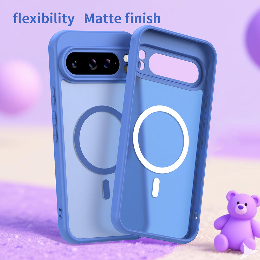 Калъф MagSafe за Google Pixel 10 Pro XL, Techsuit, HaloFrost II, Син