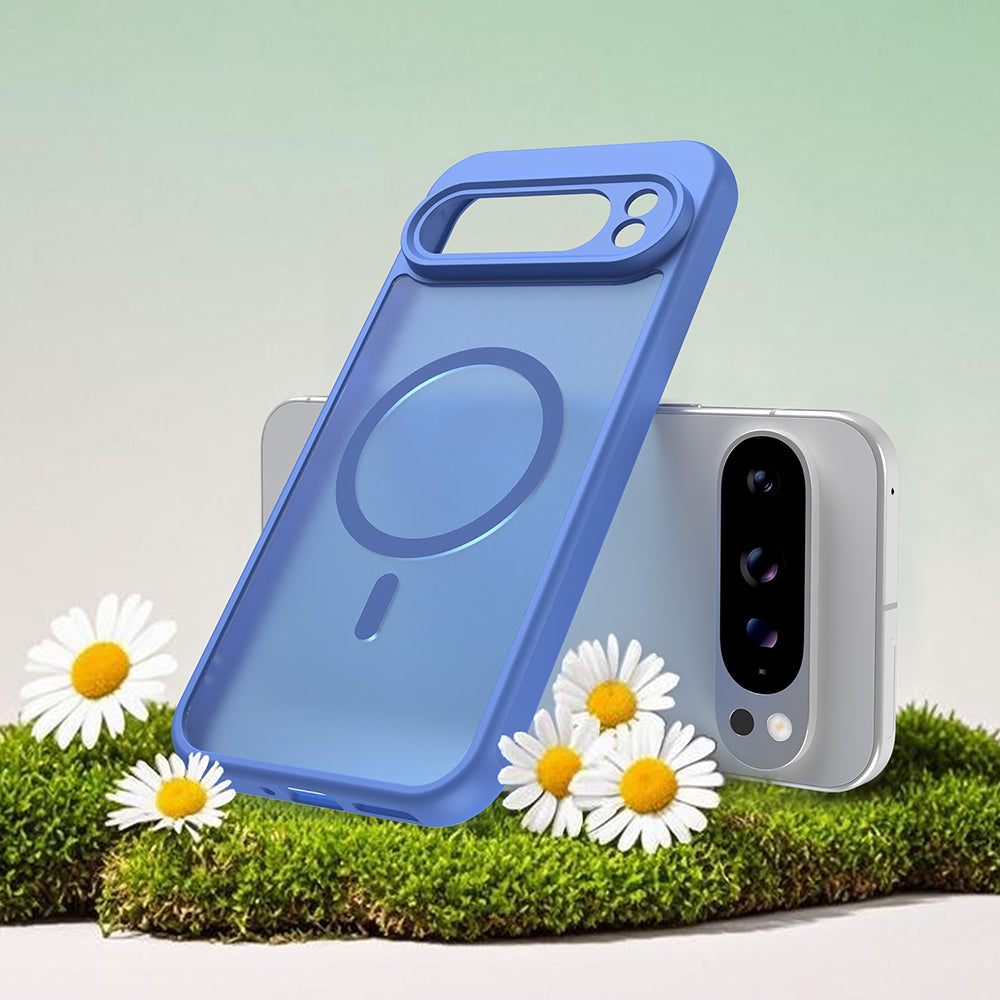 Калъф MagSafe за Google Pixel 10 Pro XL, Techsuit, HaloFrost II, Син