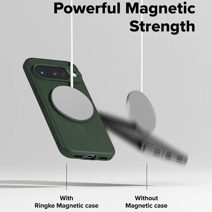 Калъф MagSafe за Google Pixel 10, Ringke, Onyx, Тъмнозелен
