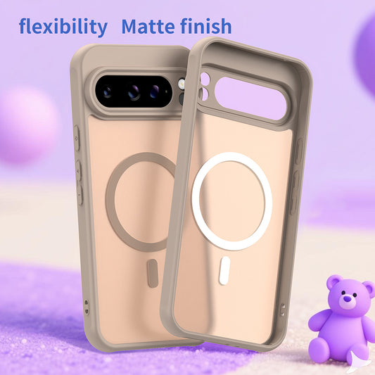 Калъф MagSafe за Google Pixel 10, Techsuit, HaloFrost II, Златист