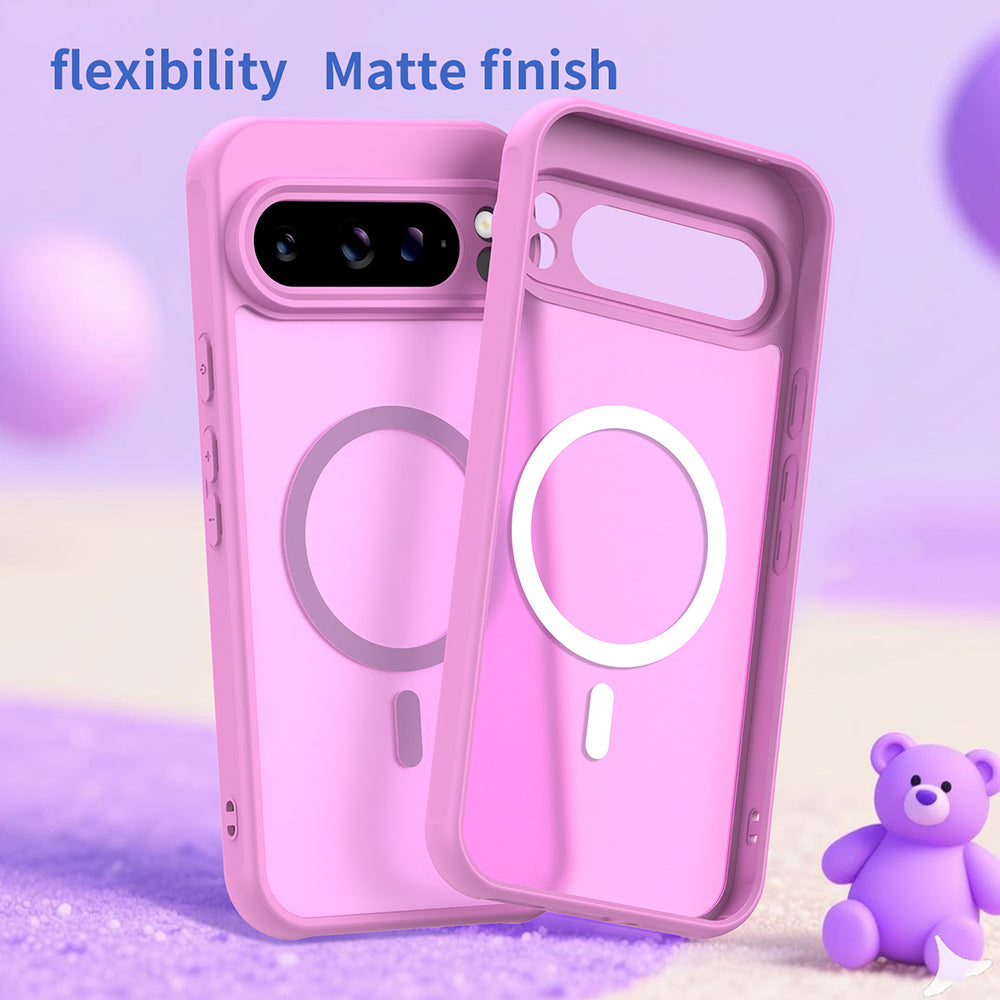 Калъф MagSafe за Google Pixel 10, Techsuit, HaloFrost II, Розов