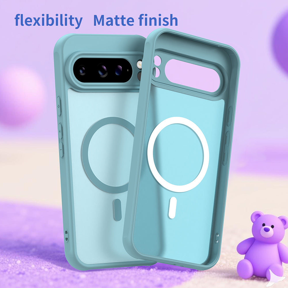 Калъф MagSafe за Google Pixel 10, Techsuit, HaloFrost II, Светлозелен