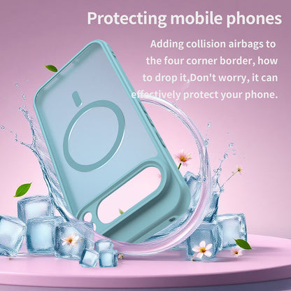 Калъф MagSafe за Google Pixel 10, Techsuit, HaloFrost II, Светлозелен