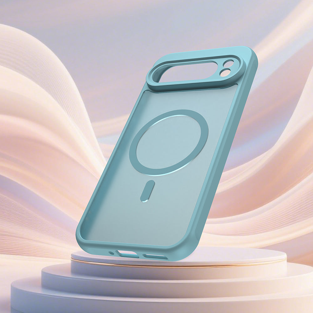 Калъф MagSafe за Google Pixel 10, Techsuit, HaloFrost II, Светлозелен